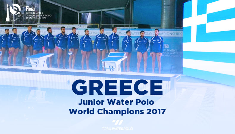 Greece Water Polo World Champions Greece Belgrade 2017