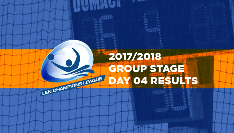 LEN-champions-league-2017-2018-Group Stage Day 04 Results