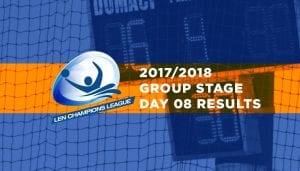 LEN-champions-league-2017-2018-Group Stage Day 08 Results