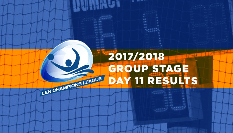 LEN-champions-league-2017-2018-Group Stage Day 11 Results