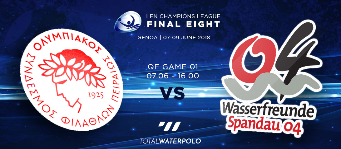 LEN Champions League 2018 Final Eight Genoa Quarterfinals 01