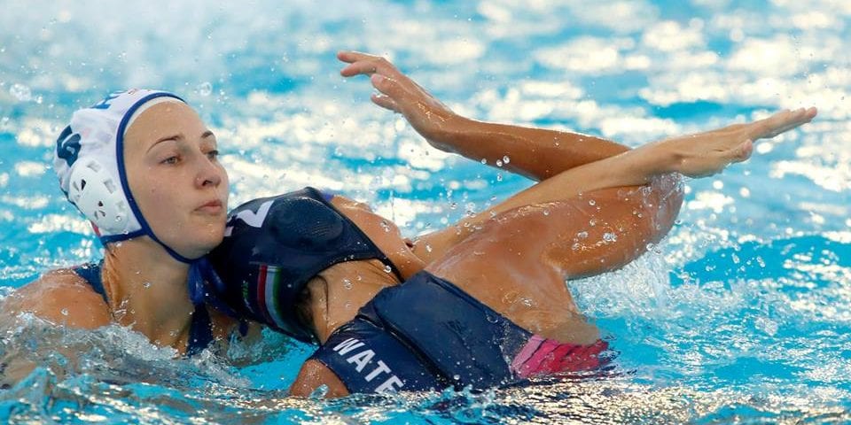 Russia Hungary water polo women