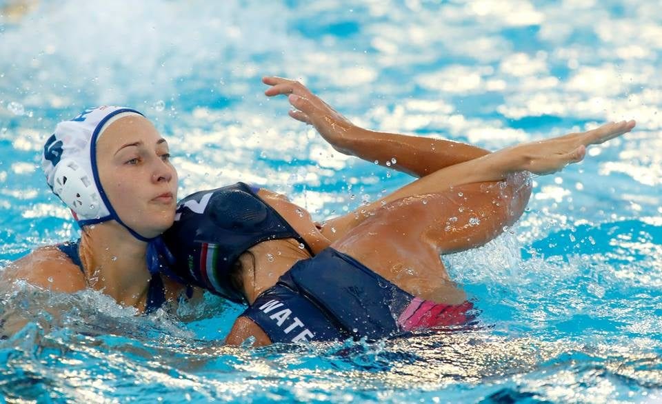 Russia Hungary water polo women