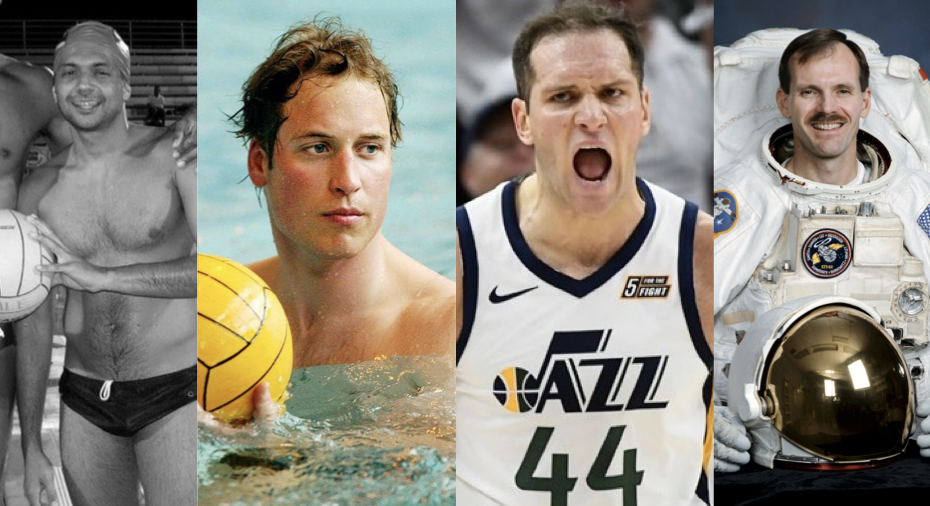 Famous people who played water polo